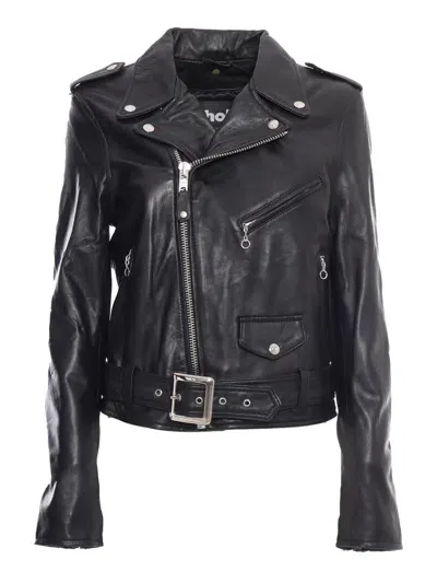 Schott Black Leather Jacket