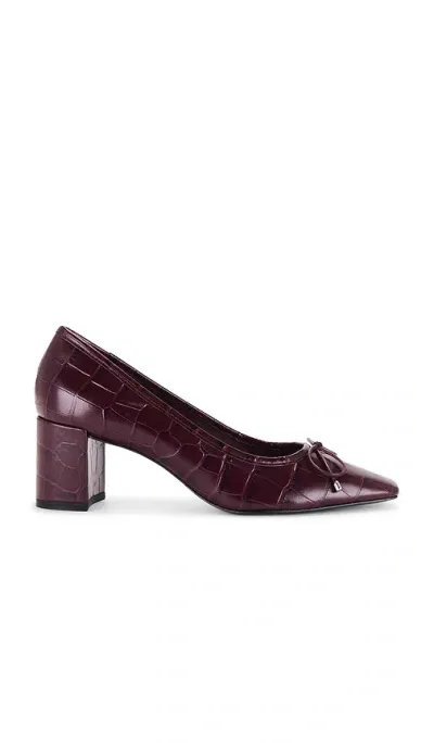 Schutz Arissa Pump In Wine