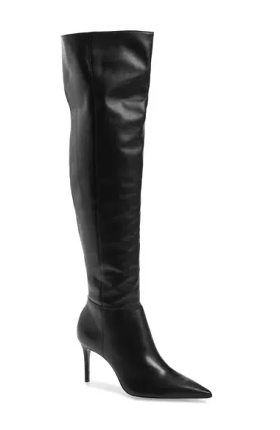 Schutz Mikki Over The Knee Boot In Black/black