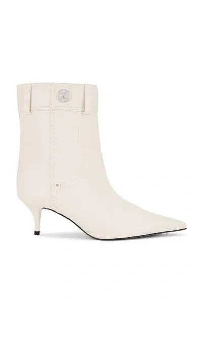 Schutz Miranda Bootie In Ivory