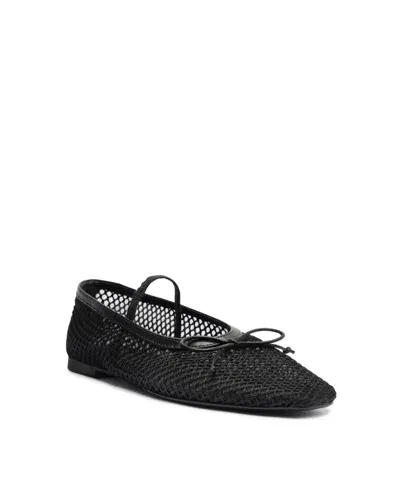 Schutz Women's Arissa Mesh Ballet Flats In Black