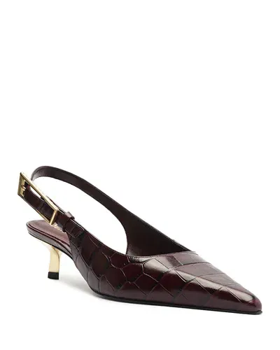 Schutz Women's Ciara Slingback Pumps In Red