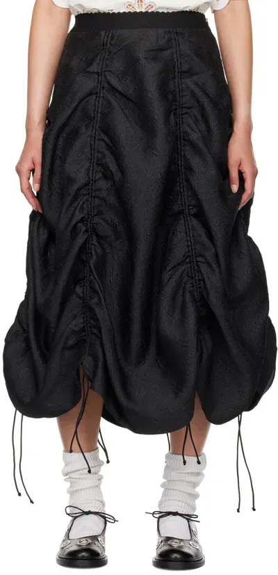 Sea Ny Black Elegi Midi Skirt