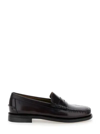 Sebago Loafers In Burgundy