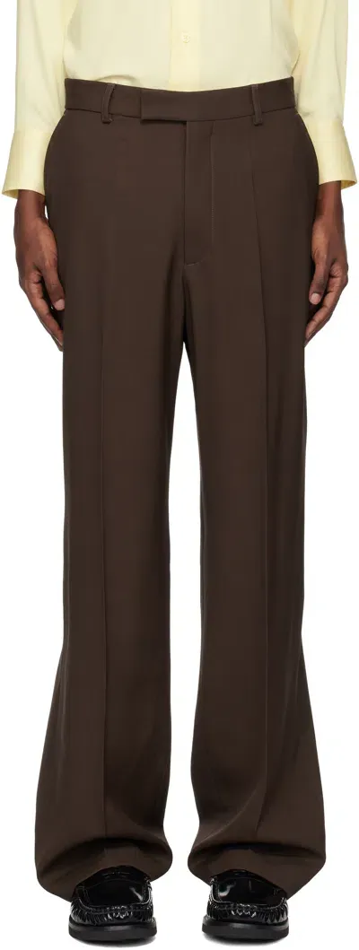 Second / Layer Brown Relaxed Primo Trousers