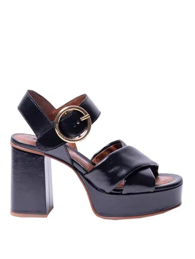 See By Chloé Lyna Sandals In Negro