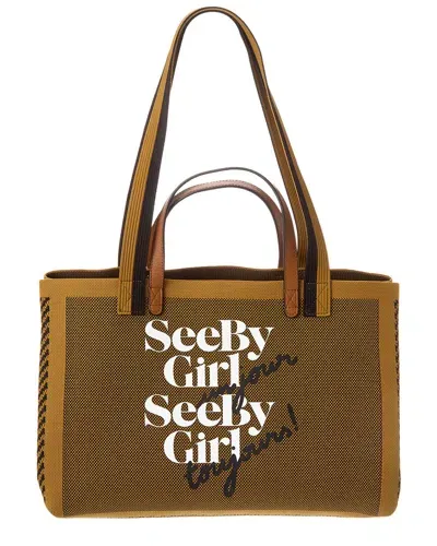 See By Chloé See By Girl Un Jour Tote Bag In Brown