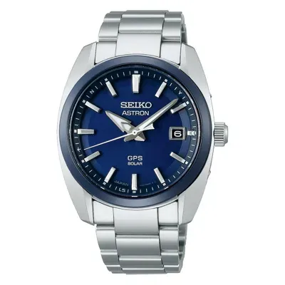 Seiko Astron Mod. Solar Gps In Metallic