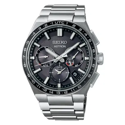 Seiko Astron Mod. Solar Gps In Metallic