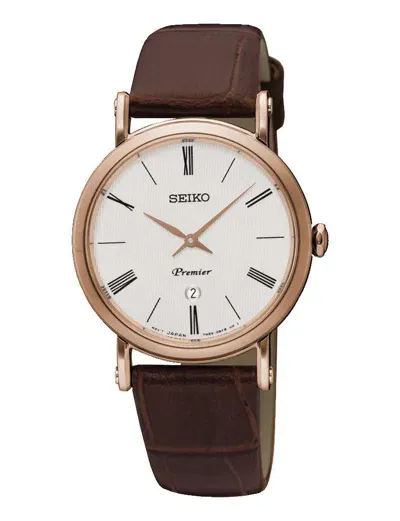 Seiko Watches Mod. Sxb436p1 In Brown