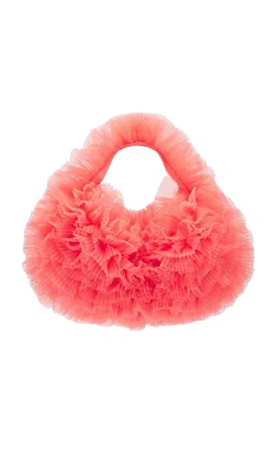 Selezza London Sadie Tulle Bag In Red