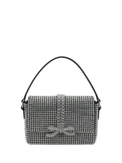 Self-portrait Strass Baguette Handbag In Non Definito