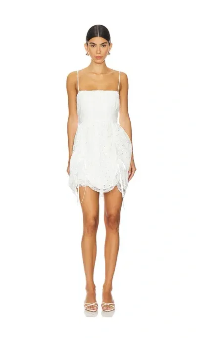 Selkie The Mini Theater Dress In Ivory