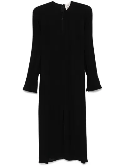 Semicouture Apolline Midi Dress In Black