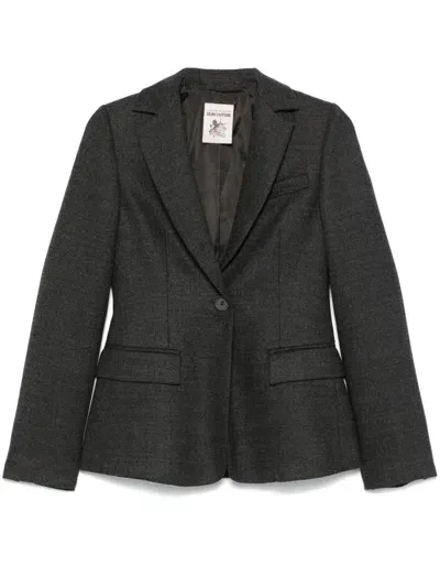 Semicouture Kristhen Blazer In Grey