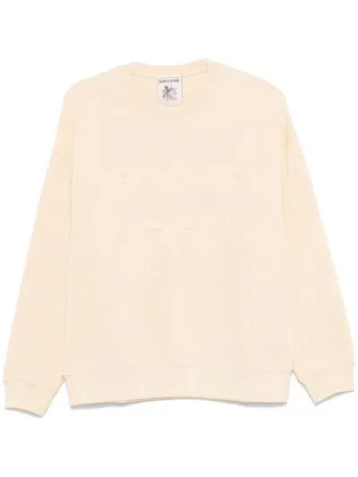 Semicouture Sweaters Cream In Beige