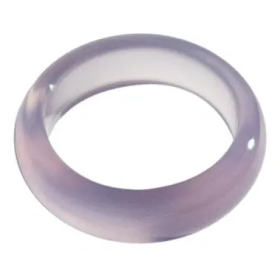 Seree Mist Grey Purple Jade Stone Ring