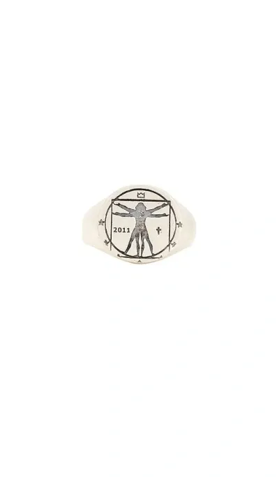 Serge De Nimes Vitruvian Ring In Silver