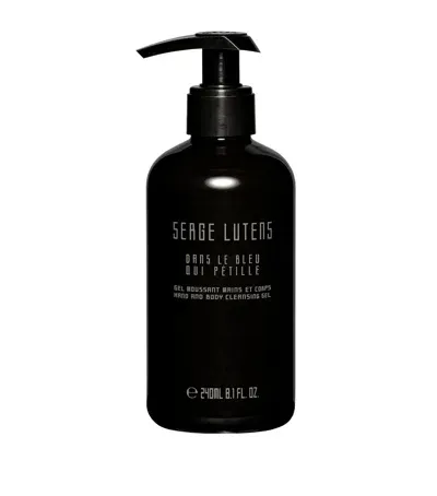 Serge Lutens Dans Le Bleu Qui Pétille Liquid Soap In White