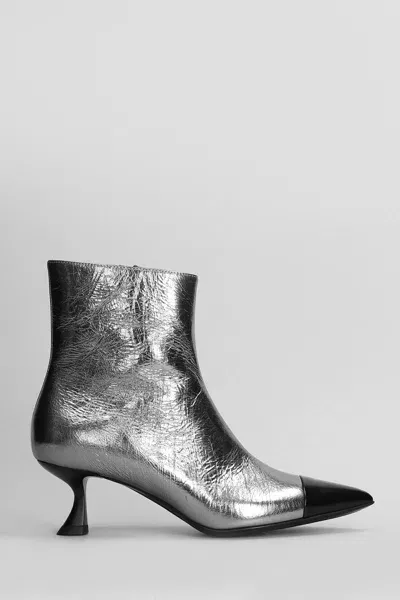 Sergio Levantesi Cecilia 5 High Heels Ankle Boots In Grey