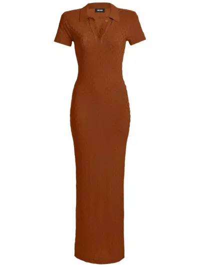 Ser.o.ya Beacon Knitted Dress In Brown