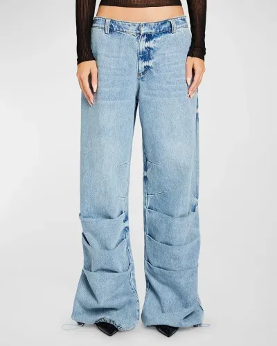 Ser.o.ya Chelle Low-rise Baggy Jeans In Coastline