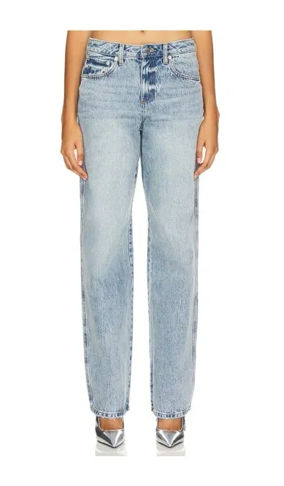 Ser.o.ya Cyrus Mid Rise Boyfriend Jean In Blue