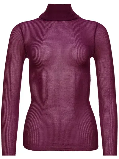 Ser.o.ya Piper Top In Burgundy