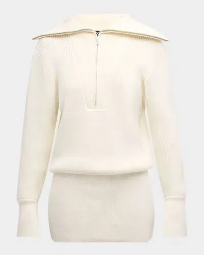 Ser.o.ya Saydi Sweater Dress In Eggshell