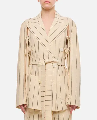 Setchu Geisha Jacket In Neutrals