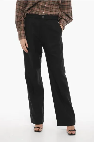 Setchu Virgin Wool Blend Casual Pants