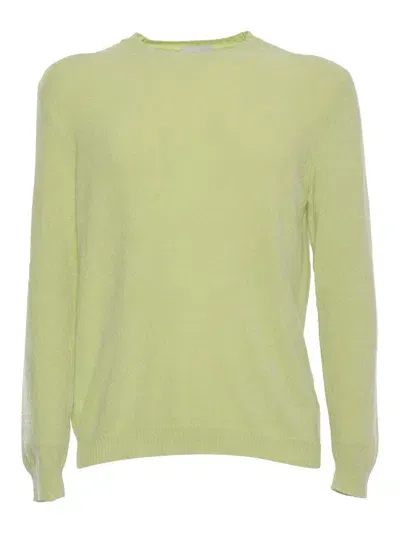 Sette Fili Cashmere Girocoll In Green