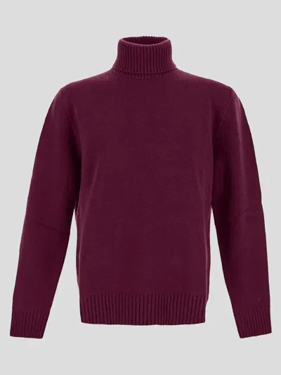 Seven Gauge Sweaters In Bordeux