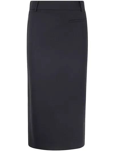 Seventy Midi Pencil Skirt In Black