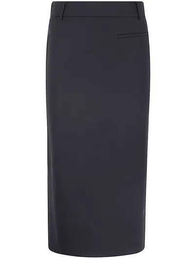 Seventy Midi Pencil Skirt In Black