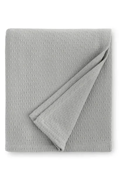 Sferra Corino Blanket, Twin In Silver