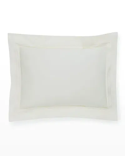 Sferra Grande Hotel Boudoir Sham, 12" X 16" In Ivory/ivory