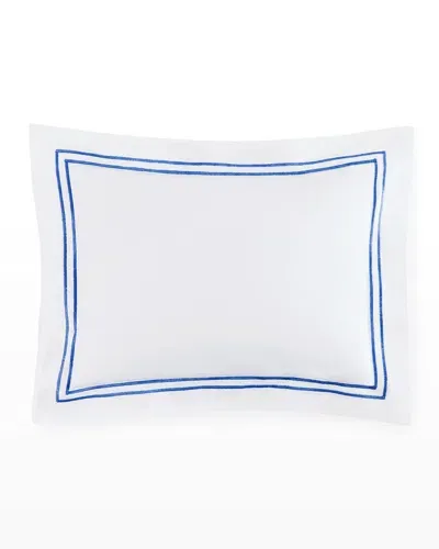 Sferra Grande Hotel Boudoir Sham, 12" X 16" In W/cornflower