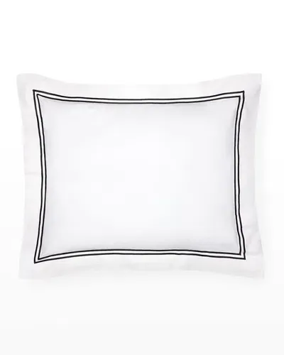 Sferra Grande Hotel Boudoir Sham In White Black