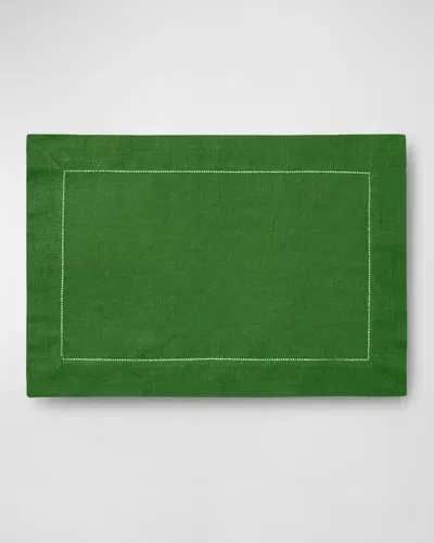 Sferra Festival Placemats, Set Of 4 In Emerald