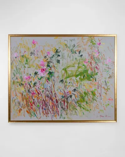 Shadow Catchers Rose Garden Giclee In Pastel