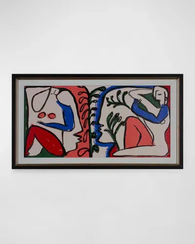 Shadow Catchers Simple Love Giclee In Red/blue