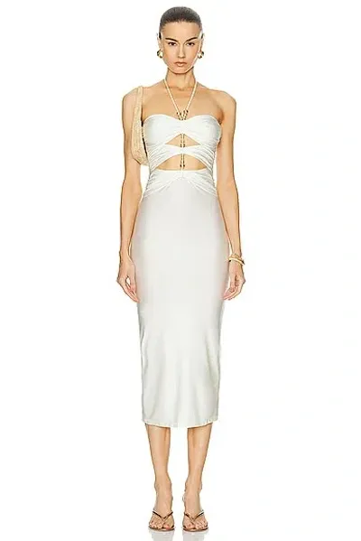 Shani Shemer Isabel Maxi Dress In Cream