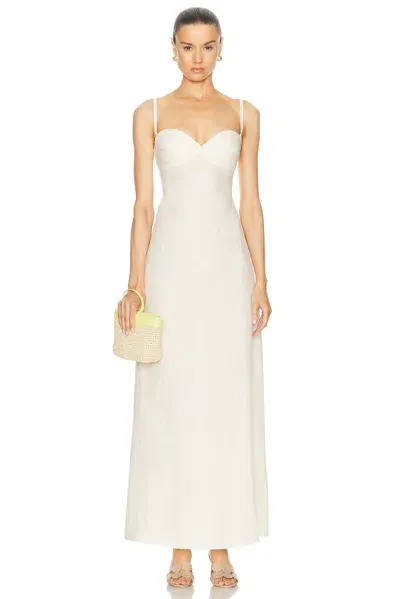 Shani Shemer Violet Maxi Dress In Cream