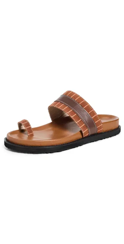 Shekudo Gerais Sandals Pecan