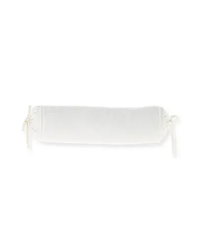 Sherry Kline Home Alyssa Neckroll Pillow In Ivory