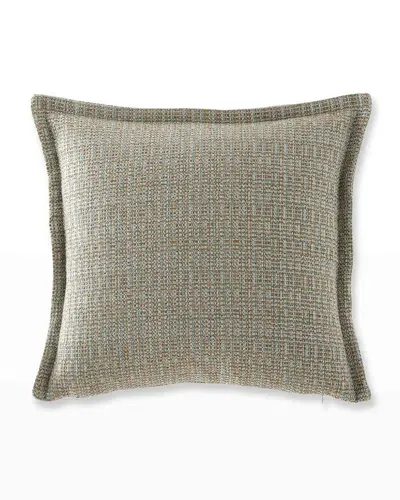 Sherry Kline Home Cosima Basketweave 20" Pillow In Blue