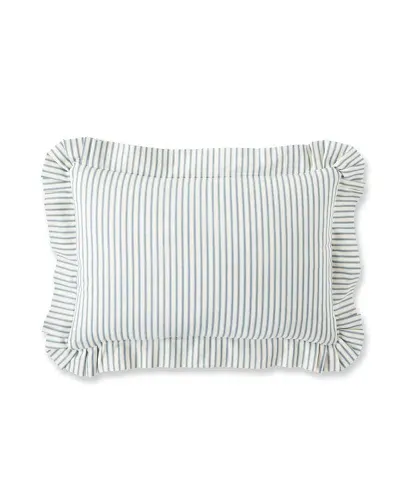 Sherry Kline Home Serene Scenes Striped Boudoir Pillow, 13" X 19" In Blue