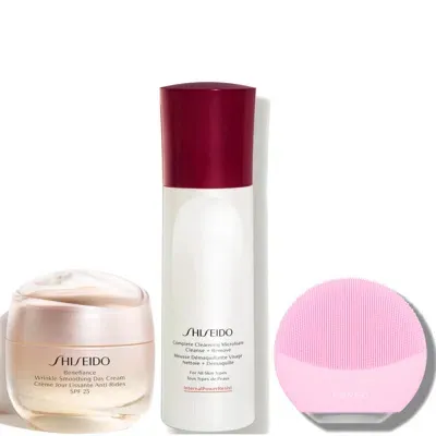 Shiseido Benefiance X Foreo Luna Mini 3 Routine In White