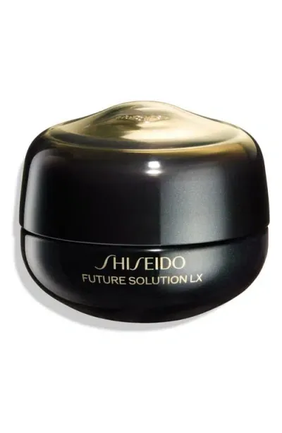 Shiseido Future Solution Lx Eye And Lip Contour Regenerating Cream In Regular